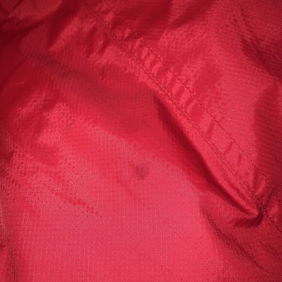 Sperry Top Sider Windbreaker Men’s Medium Red Full Zip Water Resistant Jacket - Picture 7 of 7